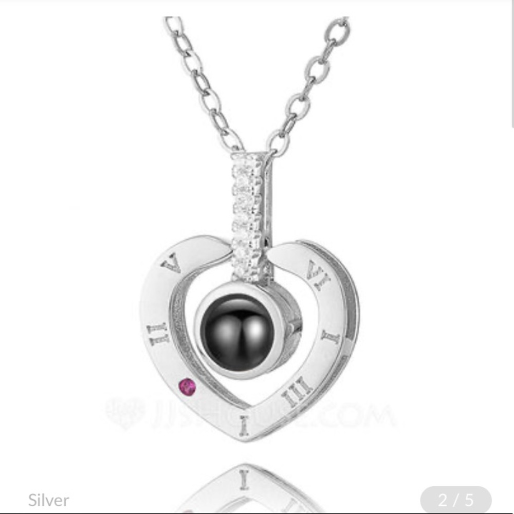 i love you in 100 languages necklace